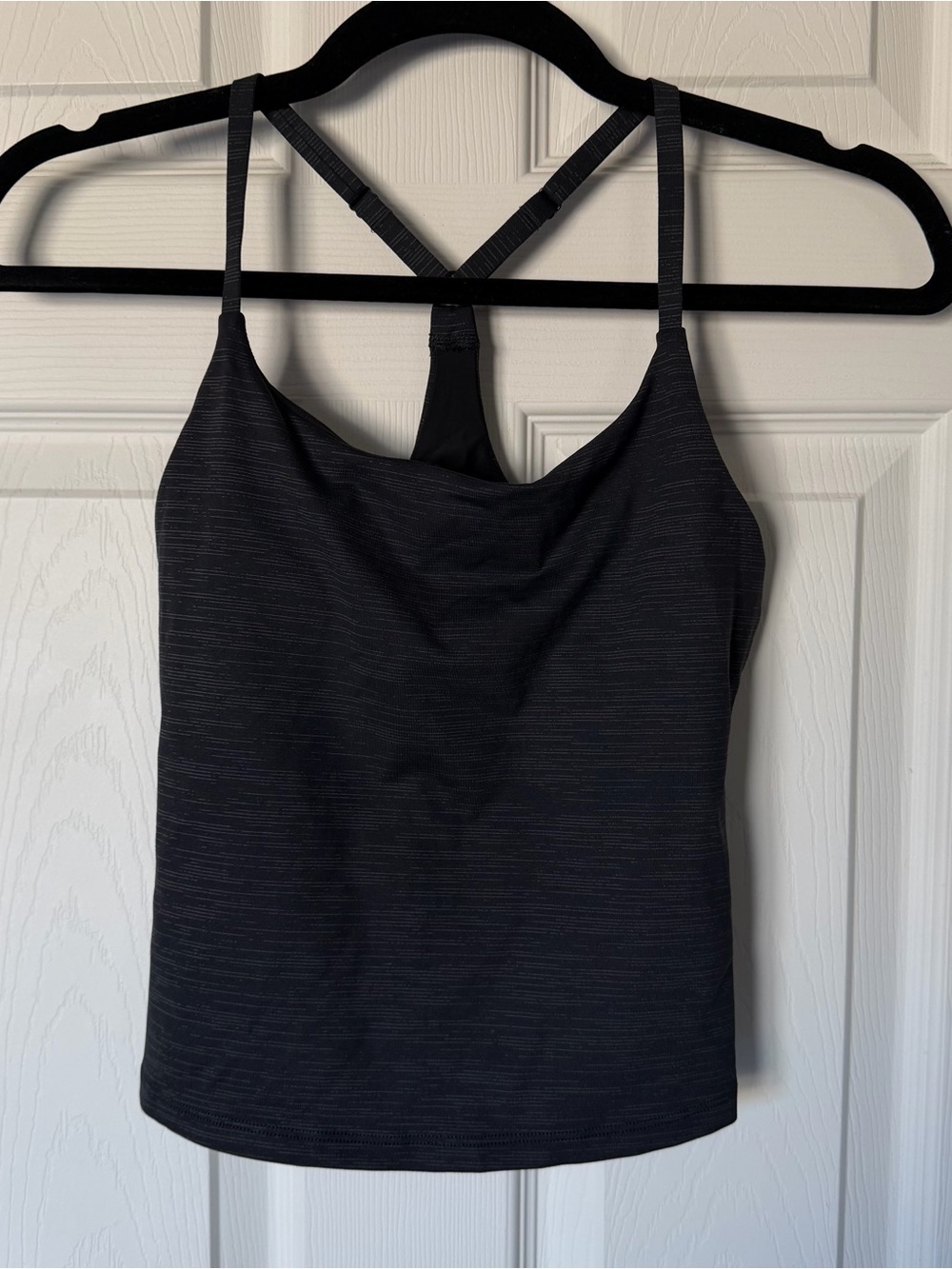 Outdoor Voices Crop Tank / Longline Sports Bra Racerback - XS